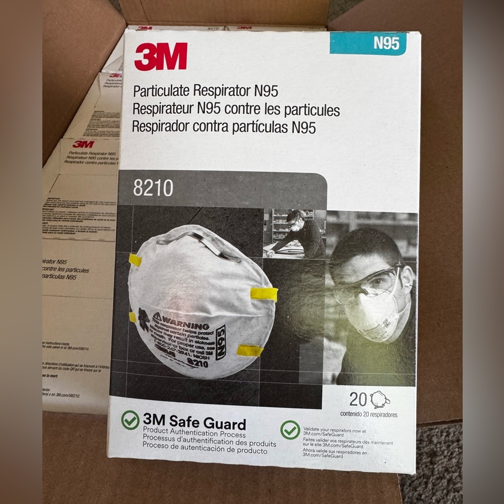 3M N95 Particulate Respirator Mask